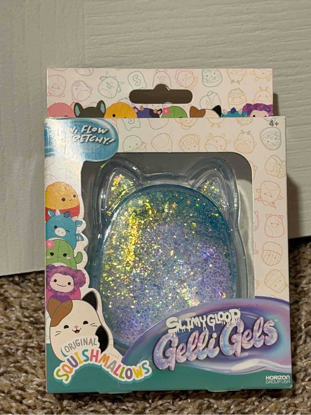 Squishmallows slimy goop Gelli Gels Squishy